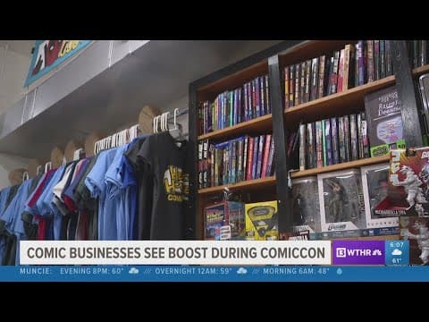 Indiana Comic Convention helps boost sales for local comic book stores