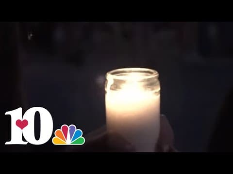 Students at UT held a candlelight vigil for Charlie Kirk