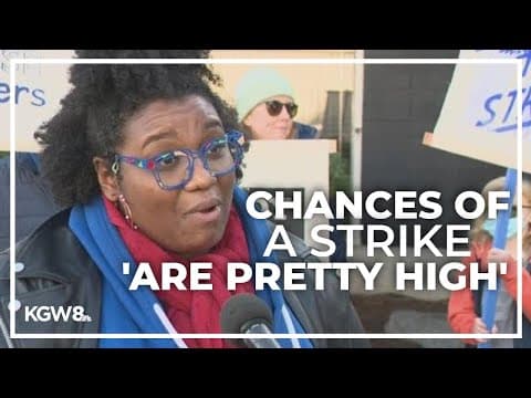 Portland Public Schools teachers march for new contract