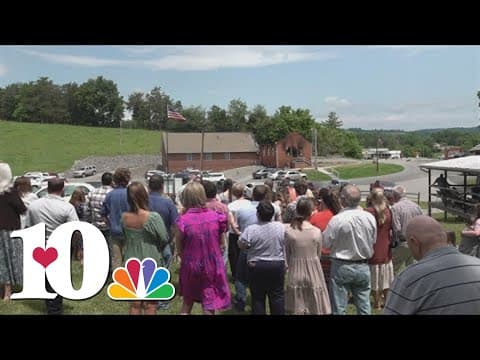 Claiborne County church still holds services after fire