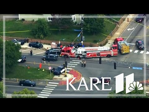 Police pursuit ends in fatal crash, closing Highway 55 in Golden Valley and Minneapolis