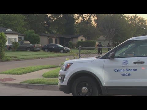 11-year-old girl grazed by bullet after someone shot into her home, Dallas police say