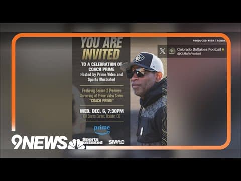 Public invited to Deion Sanders celebration on Wednesday