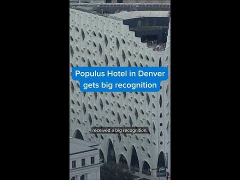 Denver's Populus Hotel earns first Michelin Key
