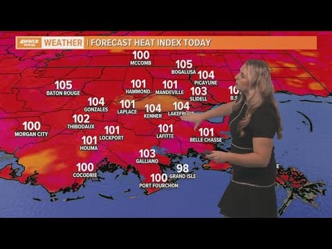 Weather: Heat climbs over the weekend with low rain chances