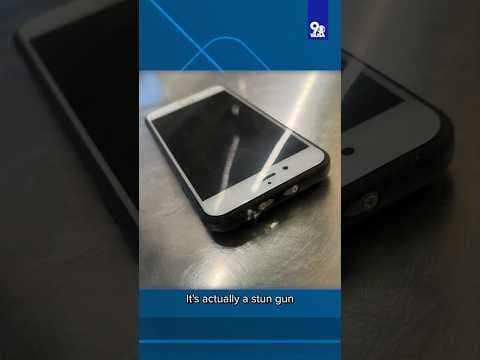 TSA finds stun gun disguised as cellphone at Washington National Airport