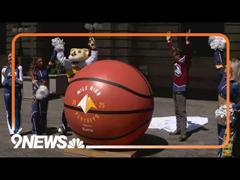 Denver mayor kicks off 'Mile High Playoffs' for Nuggets and Avs