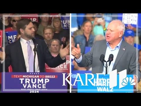 Walz and Vance will meet in their first and possibly only vice presidential debate