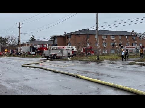 Residents of east Columbus apartment complex displaced after fire broke out