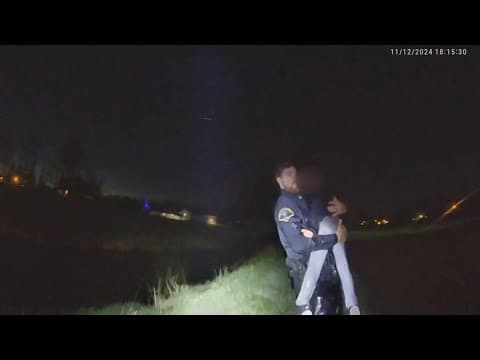 London police officer who helped rescue 5-year-old boy from creek shares details of the incident