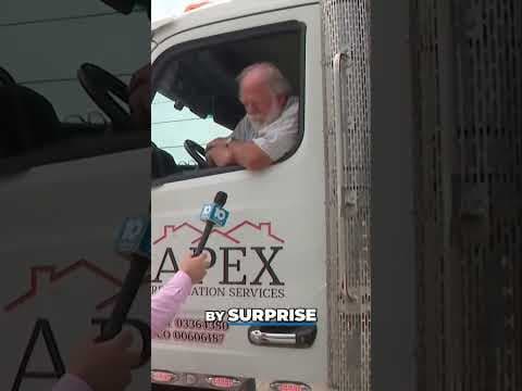 Truck driver stays steady amid setbacks at Intel's Ohio chip site #shorts