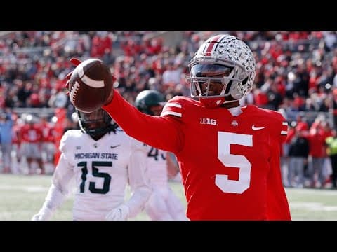Ohio State wide receiver Garrett Wilson to skip Rose Bowl, declares for NFL Draft