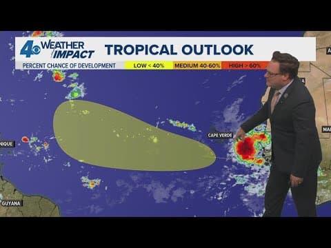 Thursday 10 PM Tropical Update: One spot in distant Atlantic Ocean could develop later this week