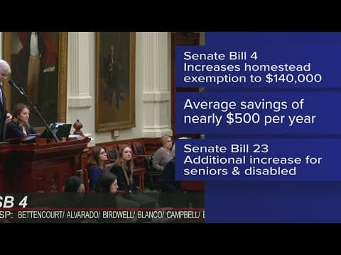 Gov. Greg Abbot expected to sign property tax relief bill into law Monday