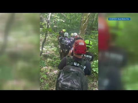 Rural Metro Fire: Hiker with leg injury rescued from House Mountain