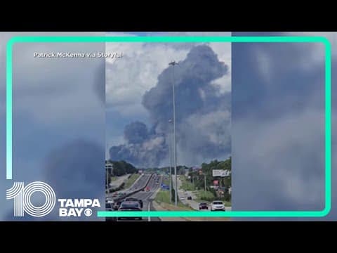 Georgia authorities issue evacuation orders after fire at chemical plant