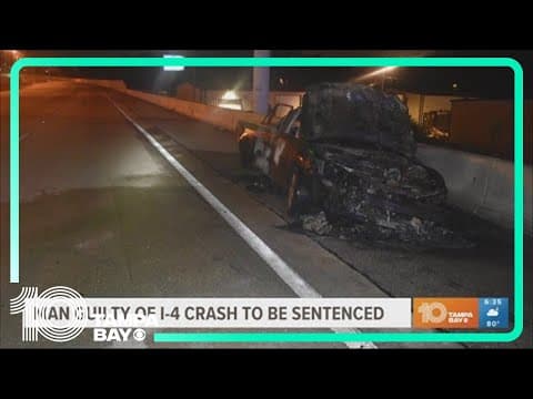 Man convicted of causing I-4 crash in 2021 to be sentenced