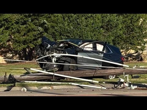 SUV crash knocks out power, closes Old Denton Road in Carrollton