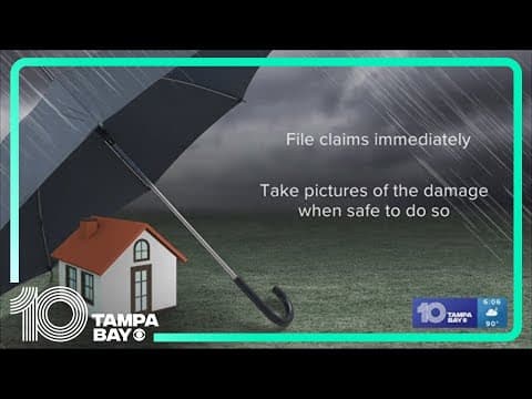 Breaking down filing insurance claims after Idalia