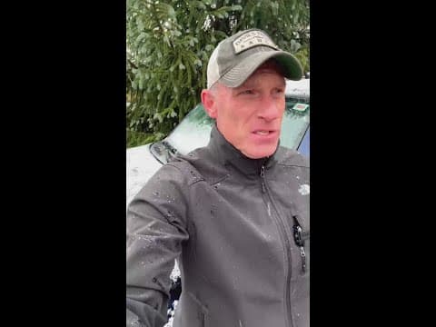 First snow in Silverthorne for the season