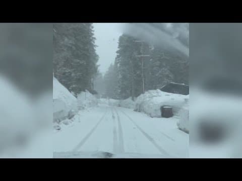 Record amount of rain and snow creating flooding and fire concerns