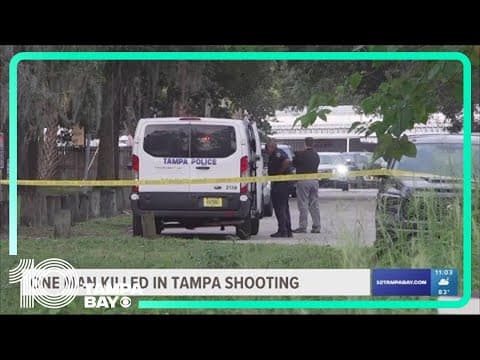 Police: Man found shot, killed in Tampa