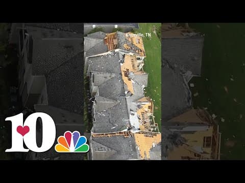 Strong storms sweep through East Tennessee