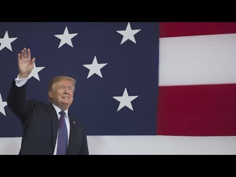 President Trump Arrives in NOLA