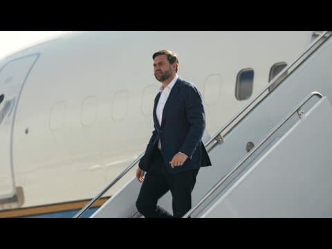 Vice President JD Vance visiting Indianapolis to talk about redistricting and more