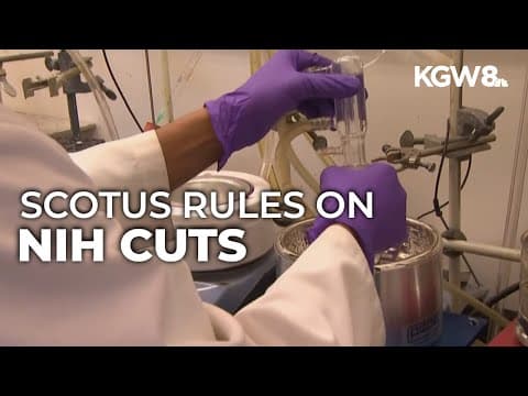 Supreme Court allows Trump administration to move forward with $800M NIH grant cuts
