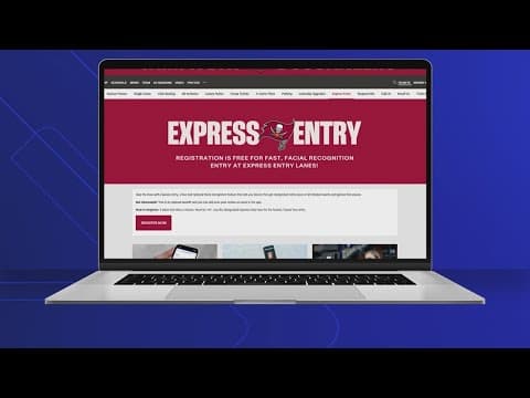 Tampa Bay Bucs rolling out Express Entry facial recognition lanes to get into games