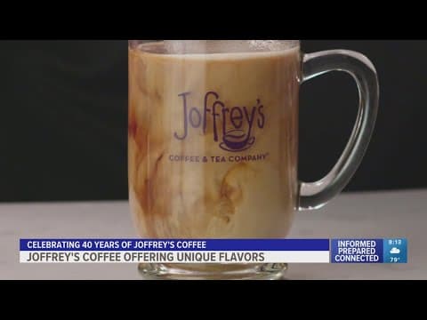 Joffrey's coffee celebrating 40 years