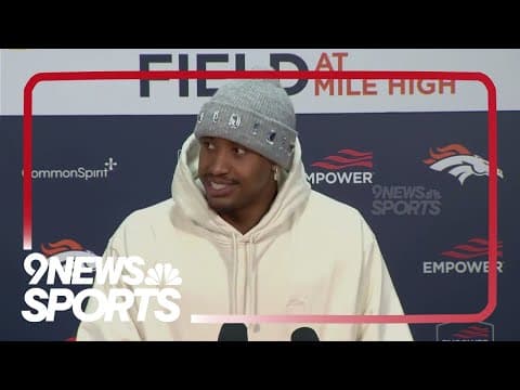 Courtland Sutton speaks after Broncos end playoff drought