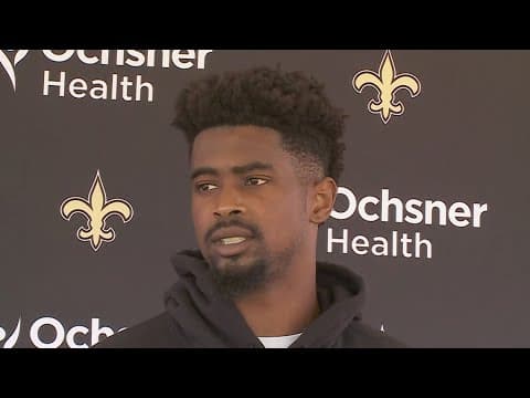 Second-year Saints receiver talks offseason prep for training camp