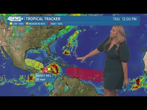 Thursday Noon Tropical Update: Active spots to watch in busy tropics