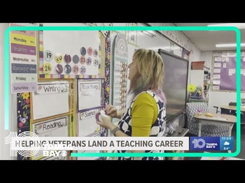 Florida program helps military veterans land teaching careers