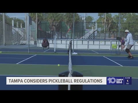 Tampa City Council to weigh putting restrictions on pickleball