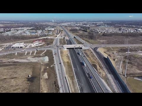 I-69 and I-465 interchange opens on Indy's southwest side