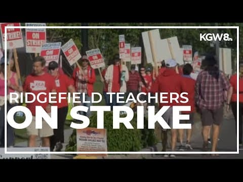 Ridgefield teachers go on strike
