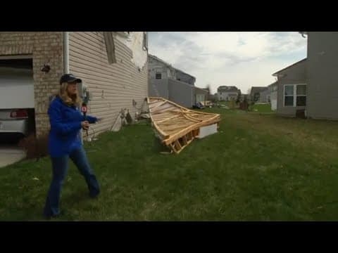 NWS confirms EF-2 tornado caused damage in Brownsburg