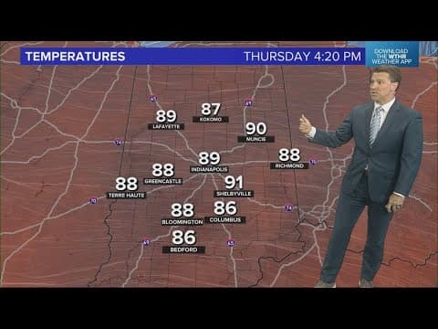 Live Doppler 13 Forecast | 4 p.m. update, Sept. 12, 2024
