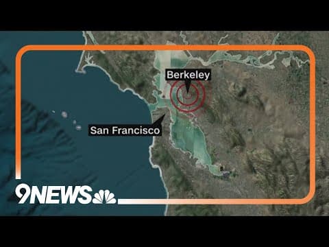 4.3 magnitude earthquake jolts the San Francisco Bay Area