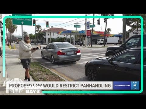 Florida legislator pushes for tougher, state-wide panhandling law
