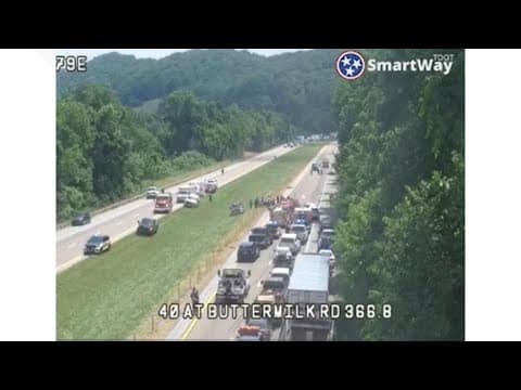 Traffic Alert: Multiple people killed in crash on I-40 in Loudon County