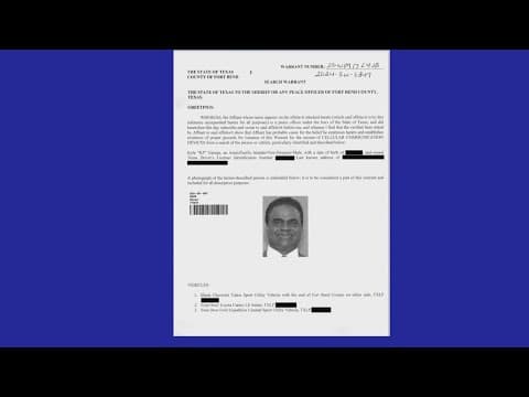 Fort Bend County Judge KP George target of search warrant