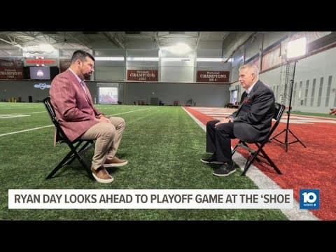 Ryan Day looks ahead to Ohio State-Tennessee playoff game at the 'Shoe