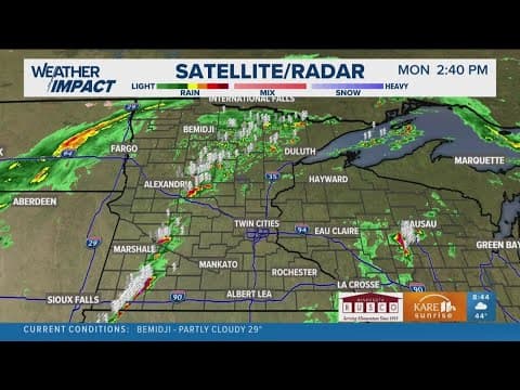 Breaking down impacts from Monday's storms