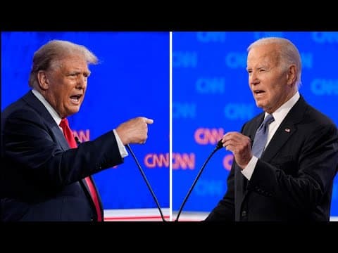 Fact checking claims from the presidential debate between Biden and Trump
