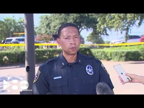VIDEO: Police give update on a shooting at Chick-fil-A in Irving that ended with two people dead