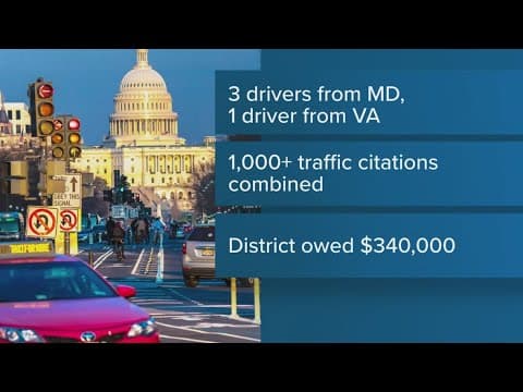 DC is suing 4 additional drivers for reckless driving